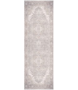Nourison Vintage Washables Light Blue VWS07 2 ft. X 6 ft. Rect. Rug