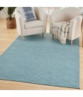 Nourison Practical Solutions Aqua PSL01 4 ft. X 6 ft. Rect. Rug