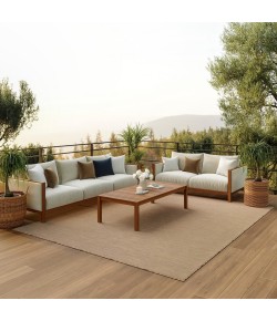 Nourison Positano Jute POS01 9 ft. X 12 ft. Rect. Rug