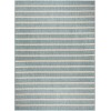 Nourison Positano Aqua Ivory POS03 10 ft. X 14 ft. Rect. Rug