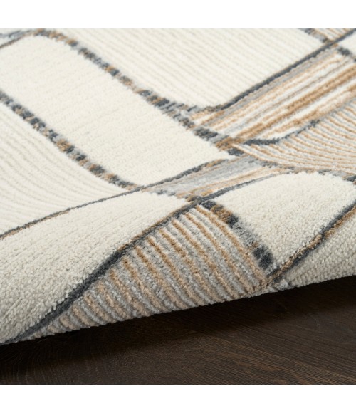 Nourison Nordic Ivory Multicolor NRC17 4 ft. X 6 ft. Rect. Rug