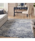 Nourison Damask Iory Navy Rug DAS06 9 ft. x 12 ft. Rect. Nourison Damask Iory Navy DAS06 9 ft. x 12 ft. Rect. Rug