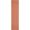Nourison Positano Terracotta POS01 2 ft. X 6 ft. Rect. Rug
