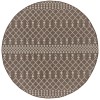 Nourison Positano Natural POS02 8 ft. X Round Rug