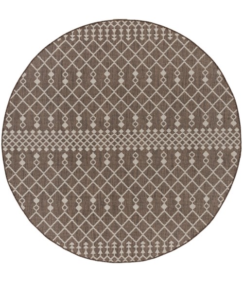 Nourison Positano Natural POS02 8 ft. X Round Rug