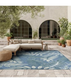 Nourison Aloha Blue ALH18 7 ft. 10 in. X 10 ft. 6 in. Rect. Rug