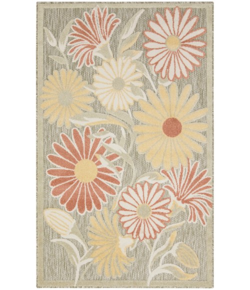 Nourison Aloha Sage Rose ALH33 2 ft. 8 in. X 4 ft. Rect. Rug