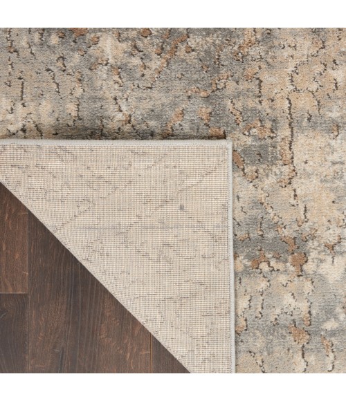 Nourison Concerto Beige Grey Rug CNC03 7 ft. 10 in. X 9 ft. 10 in. Rect. - Rugs Town Nourison Concerto Beige Grey CNC03 7 ft. 10 in. X 9 ft. 10 in. Rect. Rug
