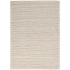DKNY Pure Knots Ivory KNT01 5 ft. X 7 ft. Rect. Rug