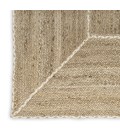 Nourison Terrazzo Jute Natural Grey TRJ01 2 ft. X 3 ft. Rect. Rug