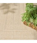 Nourison Tulum Cream TLM04 8 ft. X Round Rug