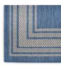 Nourison Horizon Indoor/Outdoor Denim HOZ03 9 ft. X 12 ft. Rect. Rug