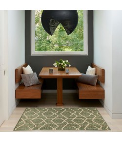 Nourison Horizon Indoor/Outdoor Green HOZ01 3 ft. X 5 ft. Rect. Rug