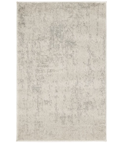Nourison Concerto Cream Grey CNC01 2 ft. X 3 ft. Rect. Rug