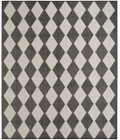 Nourison Positano Black POS04 9 ft. X 12 ft. Rect. Rug