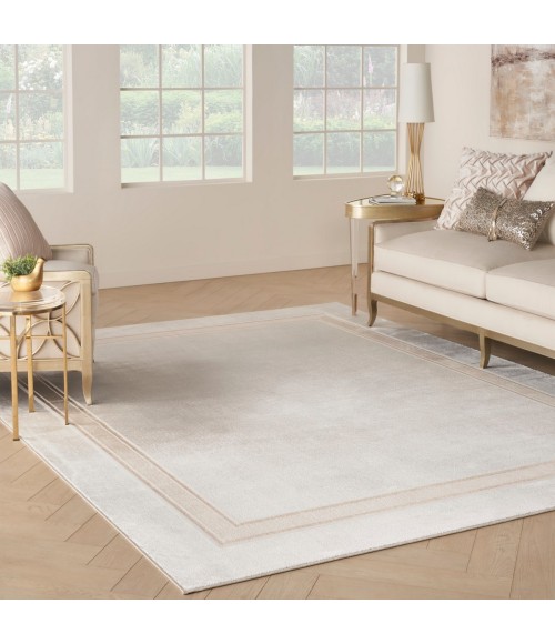 Nourison Glam Ivory Cream Rug GLM08 9 ft. X 12 ft. Rect. - Rugs Town Nourison Glam Ivory Cream GLM08 9 ft. X 12 ft. Rect. Rug