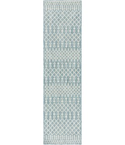 Nourison Positano Aqua POS02 2 ft. 2 in. X 10 ft. Rect. Rug