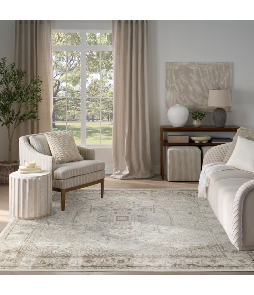 Nourison Quarry Beige QUA18 8 ft. X 10 ft. Rect. Rug