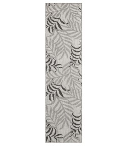 Nourison Garden Oasis Grey GOA01 2 ft. X 6 ft. Rect. Rug