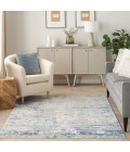 Nourison Concerto Ivory Grey Blue CNC01 3 ft. 9 in. X 5 ft. 9 in. Rect. Rug