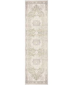 Nourison Vintage Washables Green VWS08 2 ft. 2 in. X 8 ft. Rect. Rug