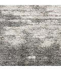 Nourison Luxurious Shag Charcoal Ivory Rug LXR02 7 ft. 10 in. X 9 ft. 10 in. Rect. - Rugs Town Nourison Luxurious Shag Charcoal Ivory LXR02 7 ft. 10 in. X 9 ft. 10 in. Rect. Rug