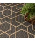 Nourison Horizon Indoor/Outdoor Charcoal HOZ01 8 ft. X 10 ft. Rect. Rug