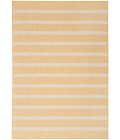 Nourison Positano Yellow Ivory POS03 4 ft. X 6 ft. Rect. Rug