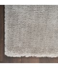 Nourison Luxurious Shag Silver LXR05 4 ft. X 6 ft. Rect. Rug