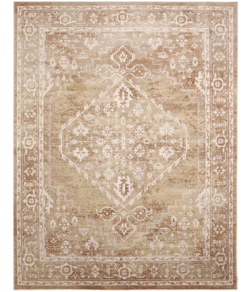 Nourison Astra Machine Washable Rust Multicolor ASW11 9 ft. X 12 ft. Rect. Rug