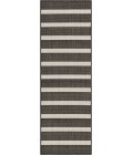 Nourison Positano Black Ivory POS03 2 ft. X 6 ft. Rect. Rug