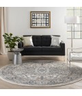 Nourison Concerto Ivory Grey CNC05 10 ft. X Round Rug