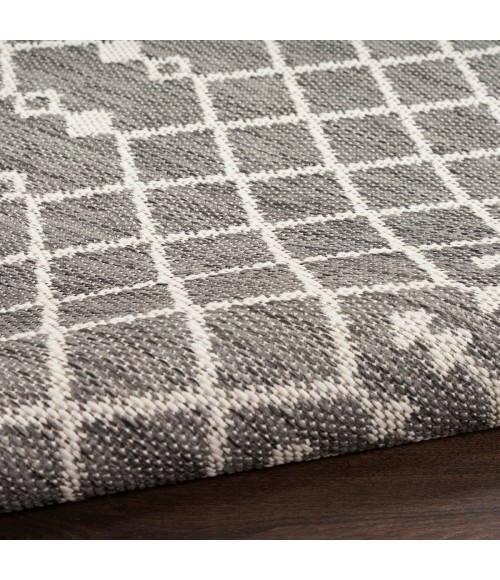Nourison Positano Charcoal POS02 4 ft. X 6 ft. Rect. Rug