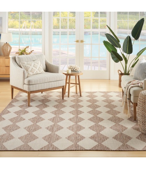 Nourison Positano Beige POS04 8 ft. X 10 ft. Rect. Rug