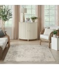 Nourison Concerto Cream Grey CNC01 3 ft. 9 in. X 5 ft. 9 in. Rect. Rug
