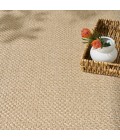 Nourison Tulum Taupe TLM03 8 ft. X Round Rug
