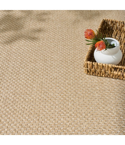 Nourison Tulum Taupe TLM03 8 ft. X Round Rug