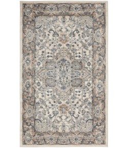 Nourison Concerto Ivory Grey CNC05 3 ft. X 5 ft. Rect. Rug