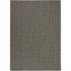 Nourison Horizon Indoor/Outdoor Charcoal HOZ02 5 ft. X 7 ft. Rect. Rug