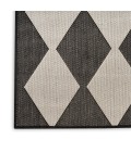 Nourison Positano Black POS04 4 ft. X 6 ft. Rect. Rug