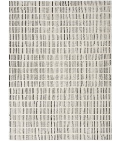 Nourison Cozy Modern Ivory Black CMD03 6 ft. 7 in. X 9 ft. Rect. Rug