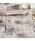 Nourison Pompeii Ivory Grey PMP02 7 ft. 10 in. X 9 ft. 10 in. Rect. Rug