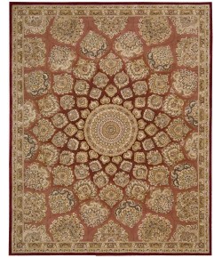 Nourison 2000 - 2318 Rose Area Rug 7 ft. 9 in. X 9 ft. 9 in. Rectangle