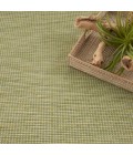 Nourison Positano Green POS01 7 ft. X 10 ft. Rect. Rug