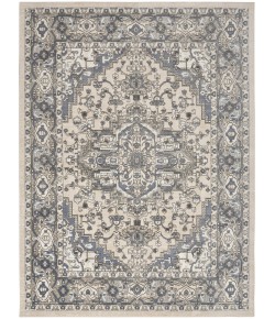 Nourison Concerto Ivory Blue CNC05 6 ft. X 9 ft. Rect. Rug