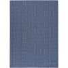 Nourison Horizon Indoor/Outdoor Navy HOZ02 6 ft. X 9 ft. Rect. Rug