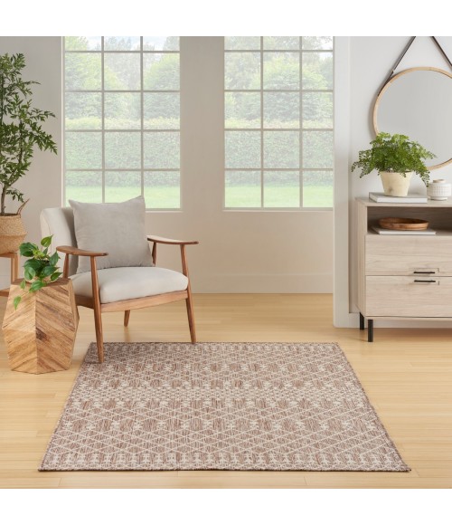 Nourison Positano Beige POS02 4 ft. X 6 ft. Rect. Rug