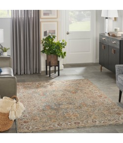 Nourison Petra Blue PTR03 3 ft. 11 in. X 5 ft. 11 in. Rect. Rug