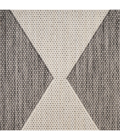 Nourison Positano Charcoal POS04 5 ft. X 7 ft. Rect. Rug