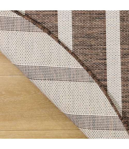 Nourison Positano Natural Ivory POS03 6 ft. X Round Rug